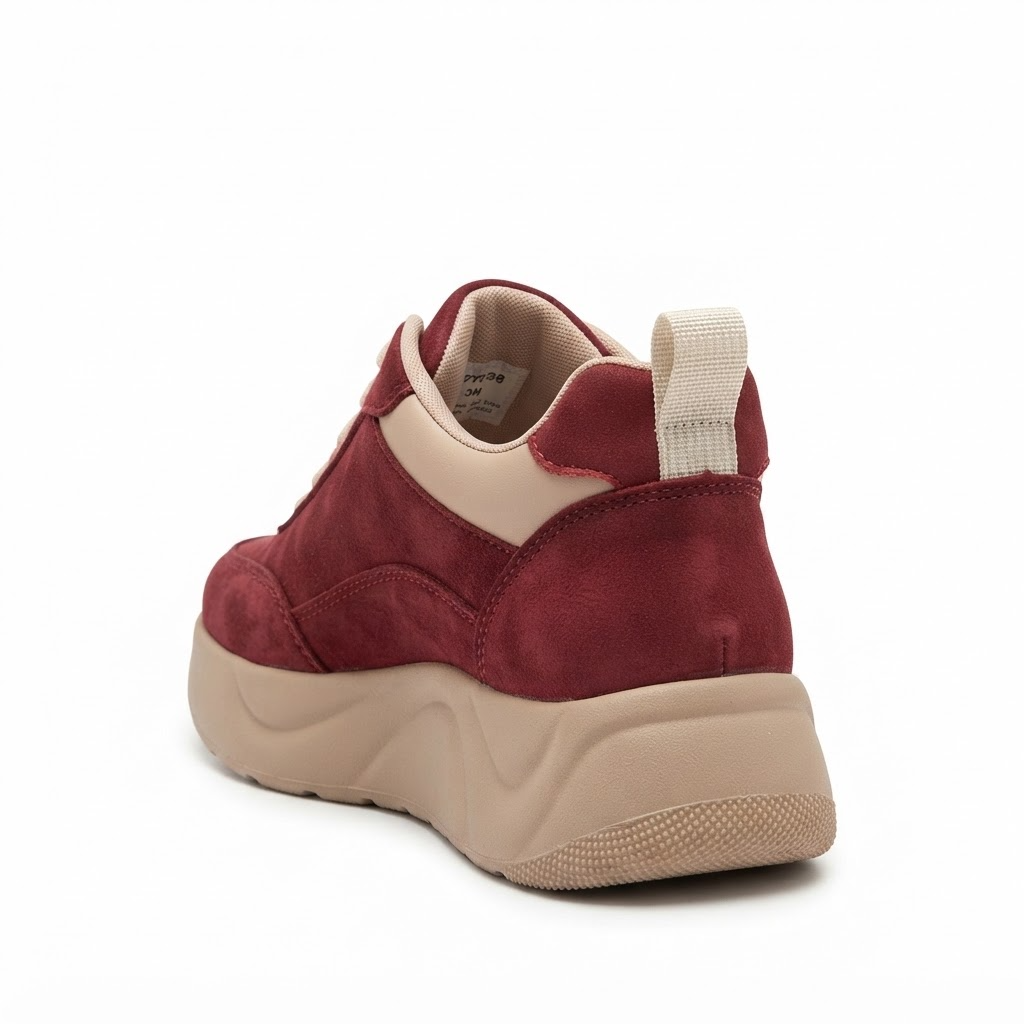 Pantofi Sport Damă Franco Gerardo 77038 Roșu – vedere 11