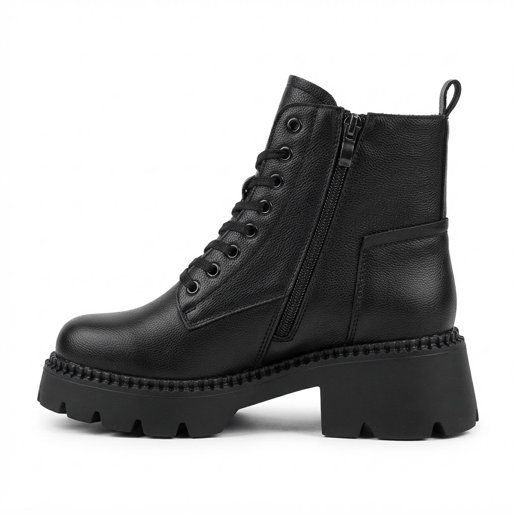 Ghete Casual Damă Formazione 8099 Negru – vedere 11