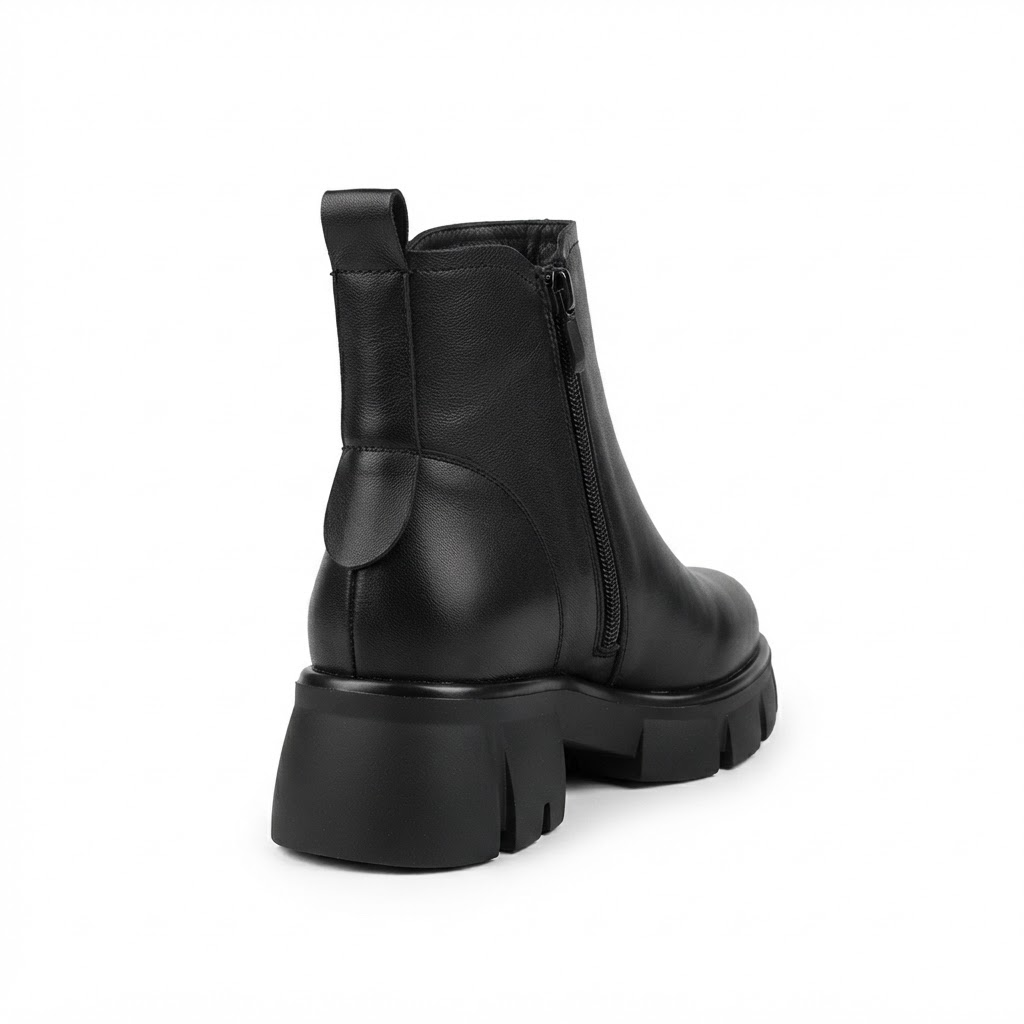Ghete Casual Damă Formazione 9257 Negru – vedere 11