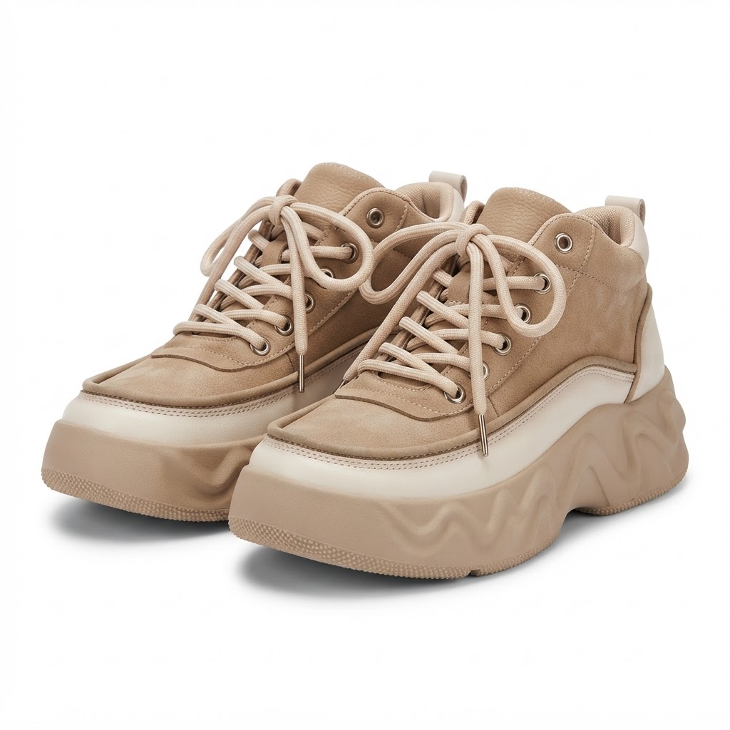 Pantofi Sport Damă Franco Gerardo 77038 Khaki – vedere 11