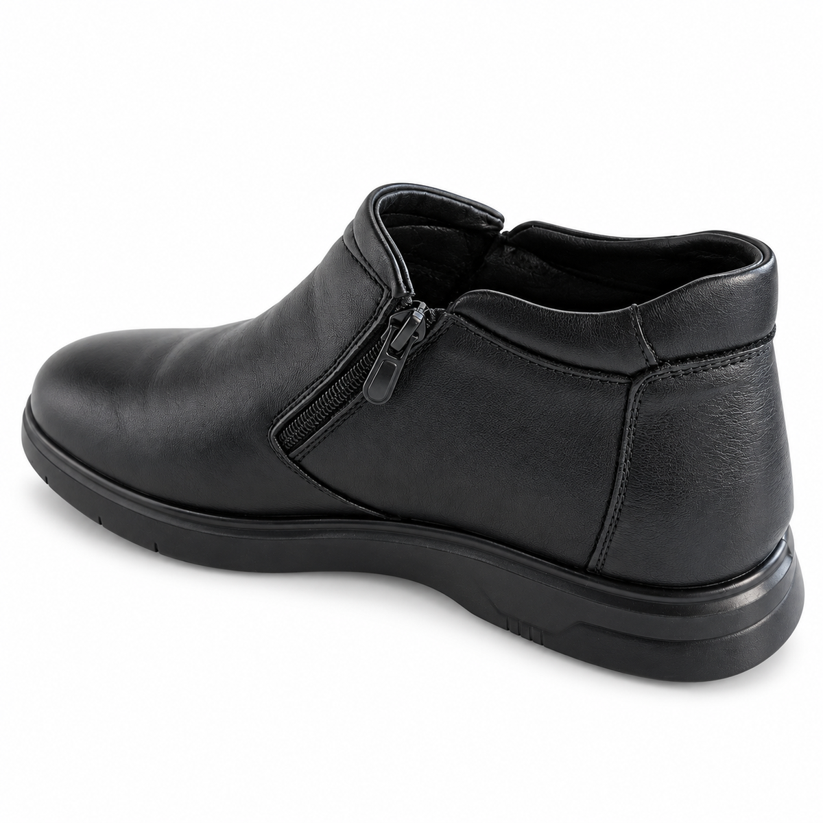 GHETE CASUAL BARBATI MELS 107883 NEGRE - vedere 12/28