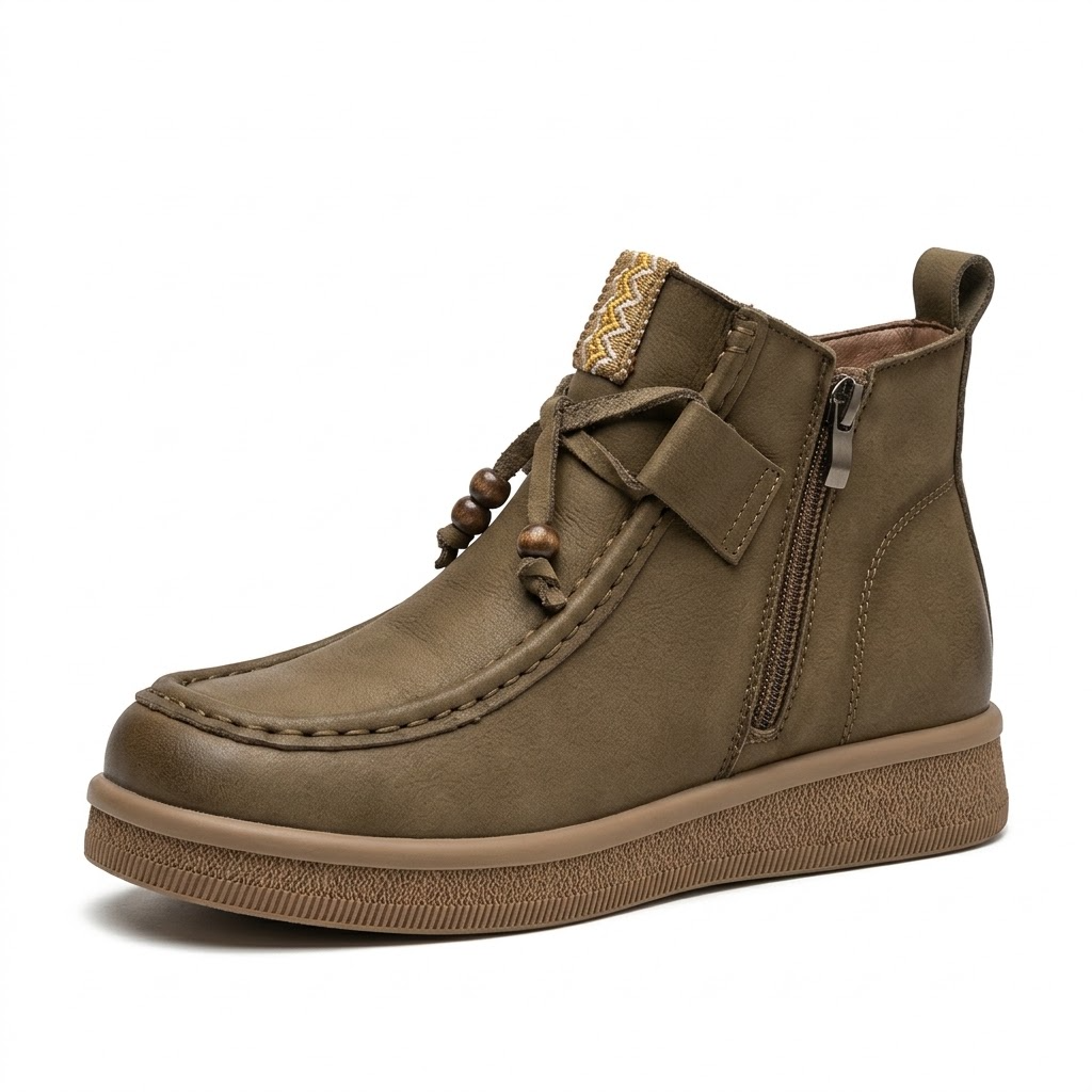 Ghete Casual Damă Franco Gerardo 5782 Verde – vedere 11