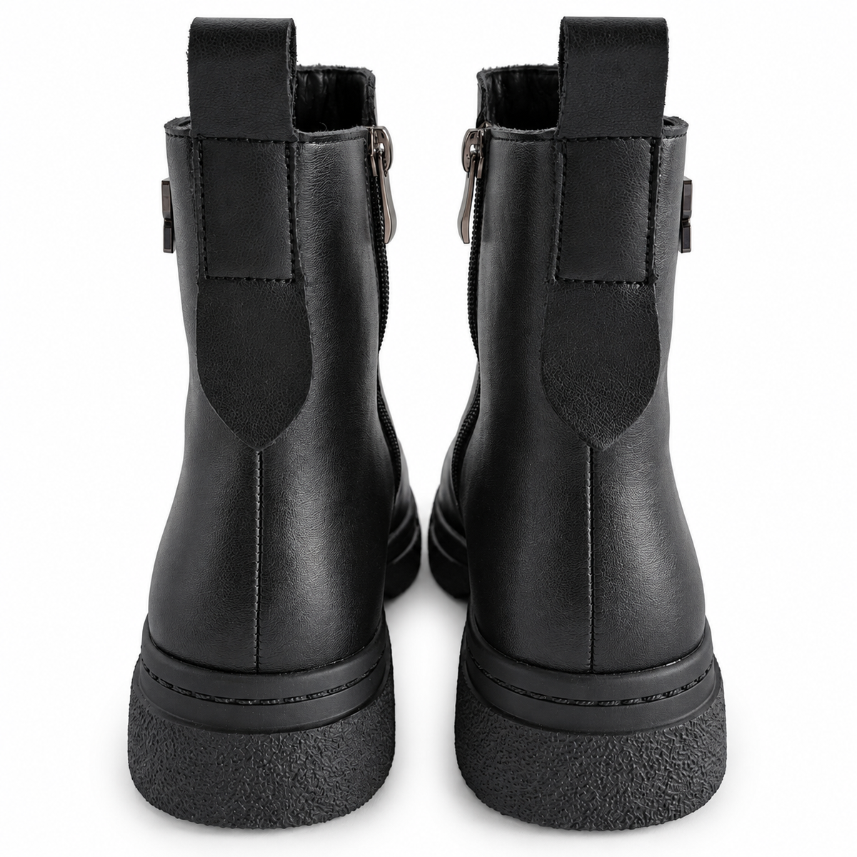 Ghete Casual Damă Formazione 87012R Negru – vedere 11