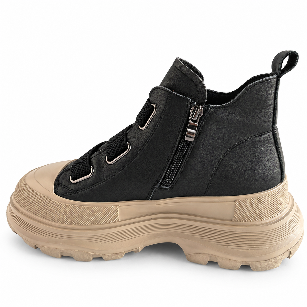 Ghete Casual Damă Franco Gerardo 66082 Negru – vedere 11