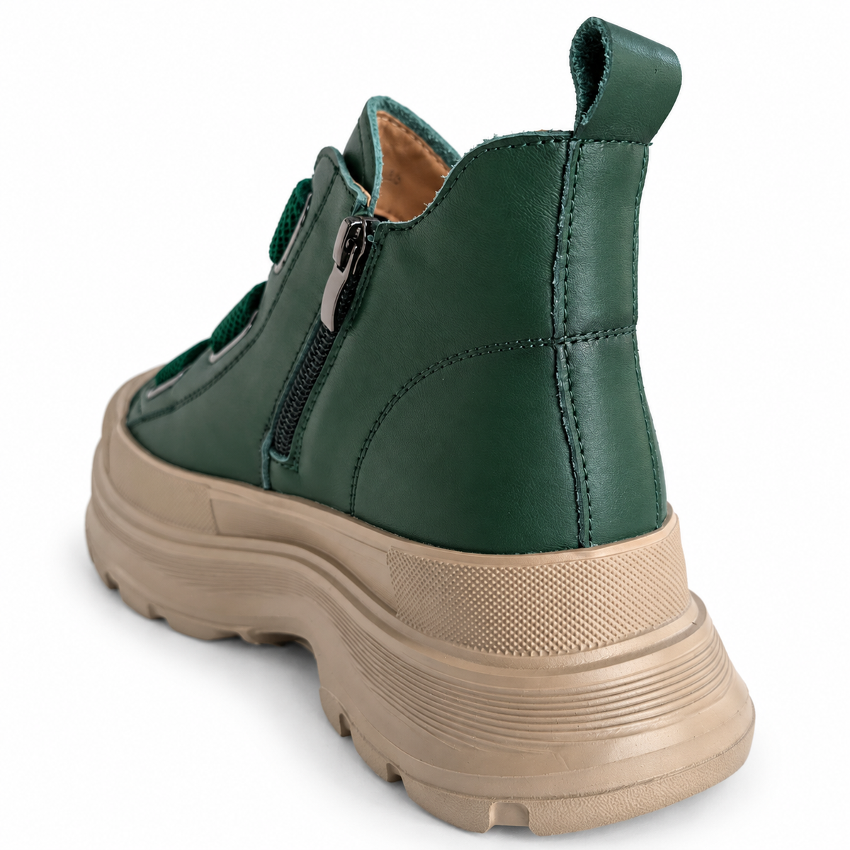 Ghete Casual Damă Franco Gerardo 66082 Verde – vedere 11