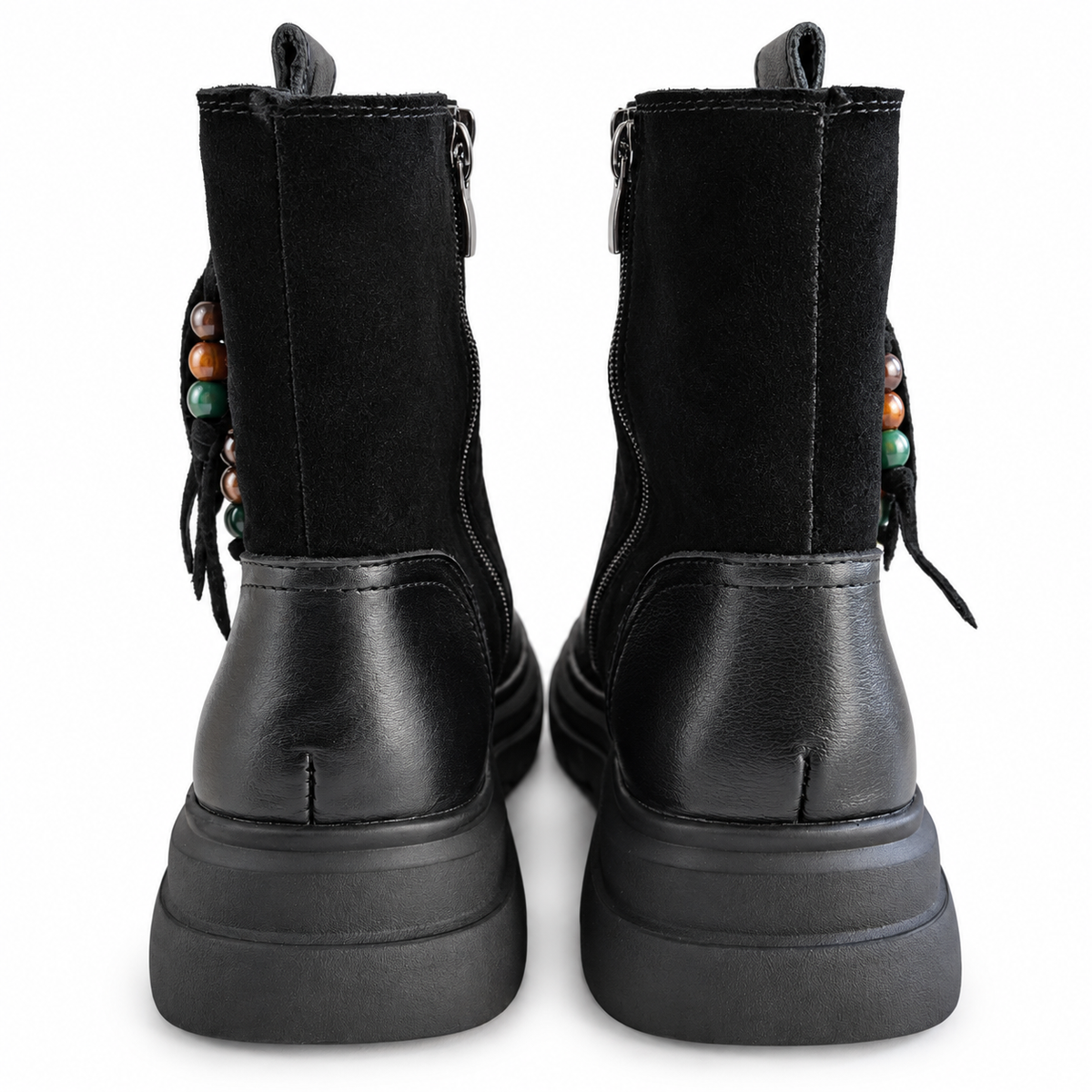 Ghete Casual Damă Formazione 99312 Negru – vedere 11