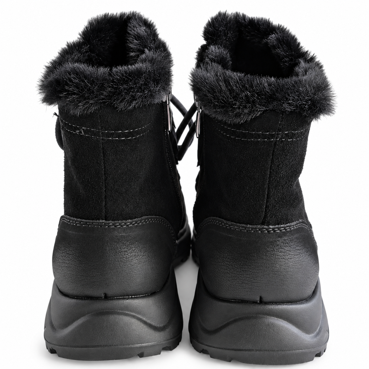 Ghete Casual Damă Franco Gerardo 3602 Negru – vedere 11