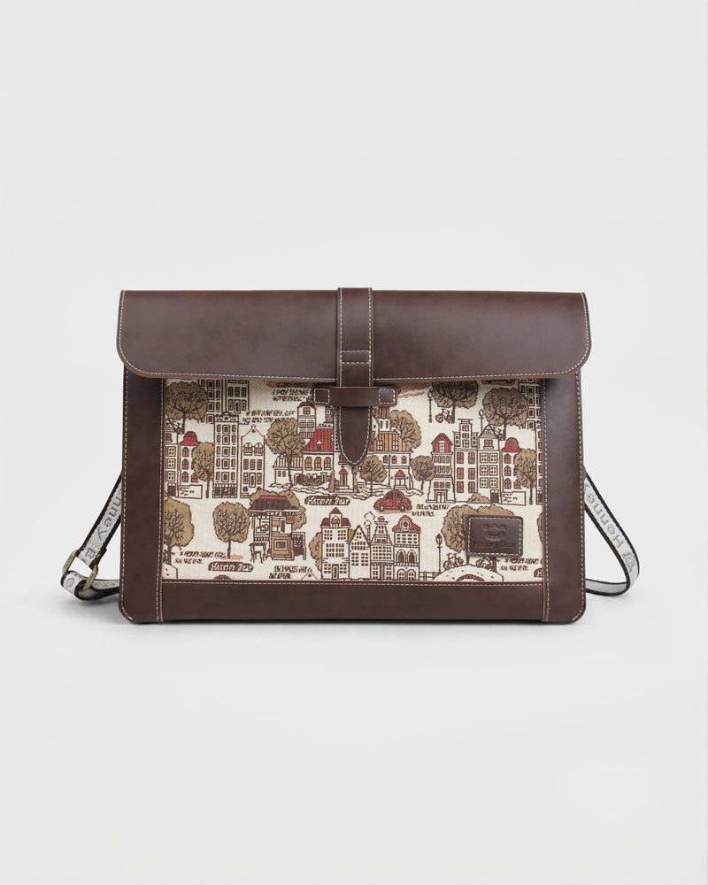 GEANTA DAMA HENNEY BEAR H-1293 TREE IN FALL