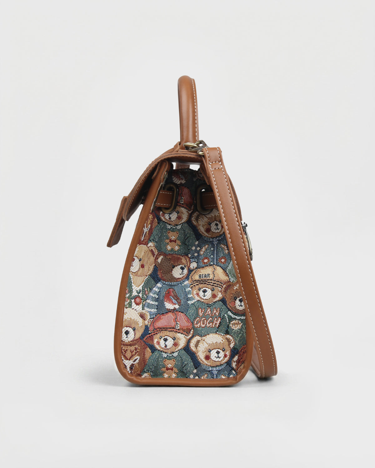 GEANTA DAMA HENNEY BEAR H-1294 EURO CITY - imagine 3