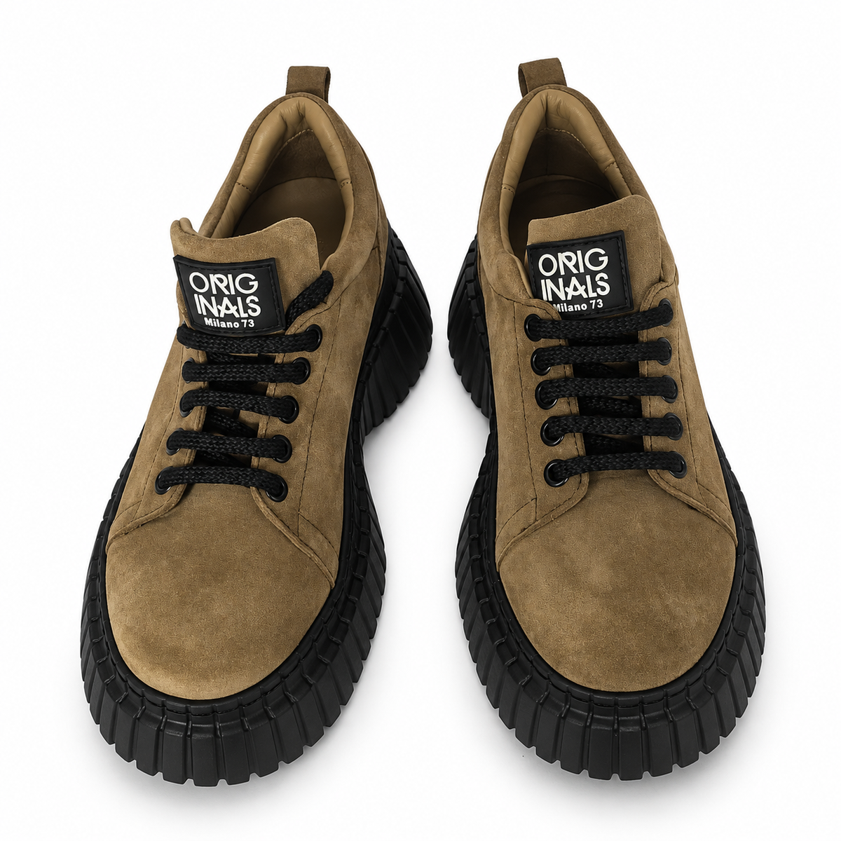 Pantofi Casual Damă Dogati 018 70940 Tutun Velur – vedere 12