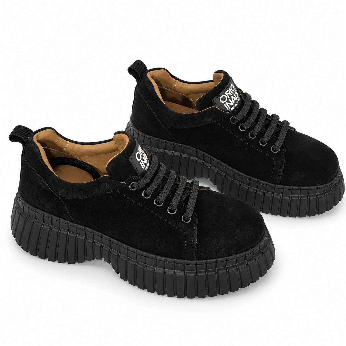 Pantofi Casual Damă Dogati 018 70940 Negru Velur – vedere 12