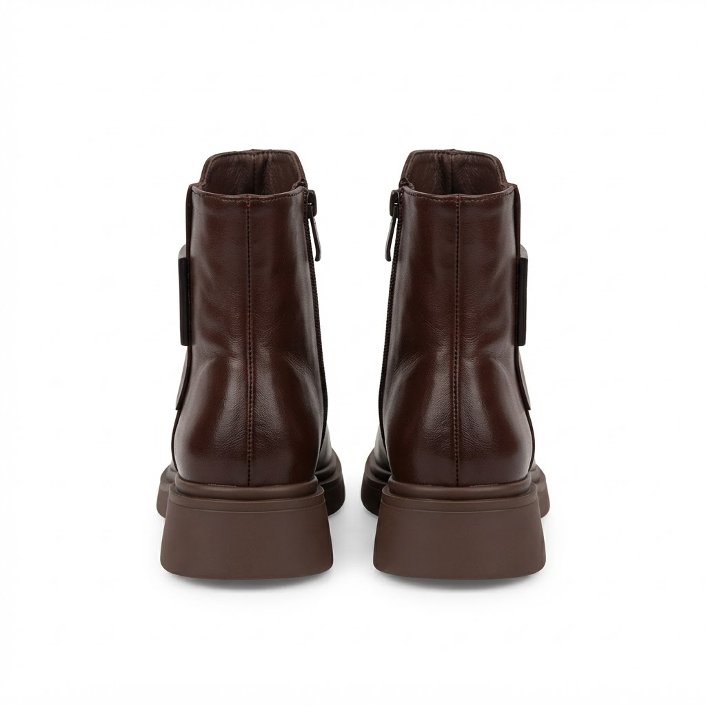 Ghete Casual Damă Formazione M5293 Maro – vedere 12