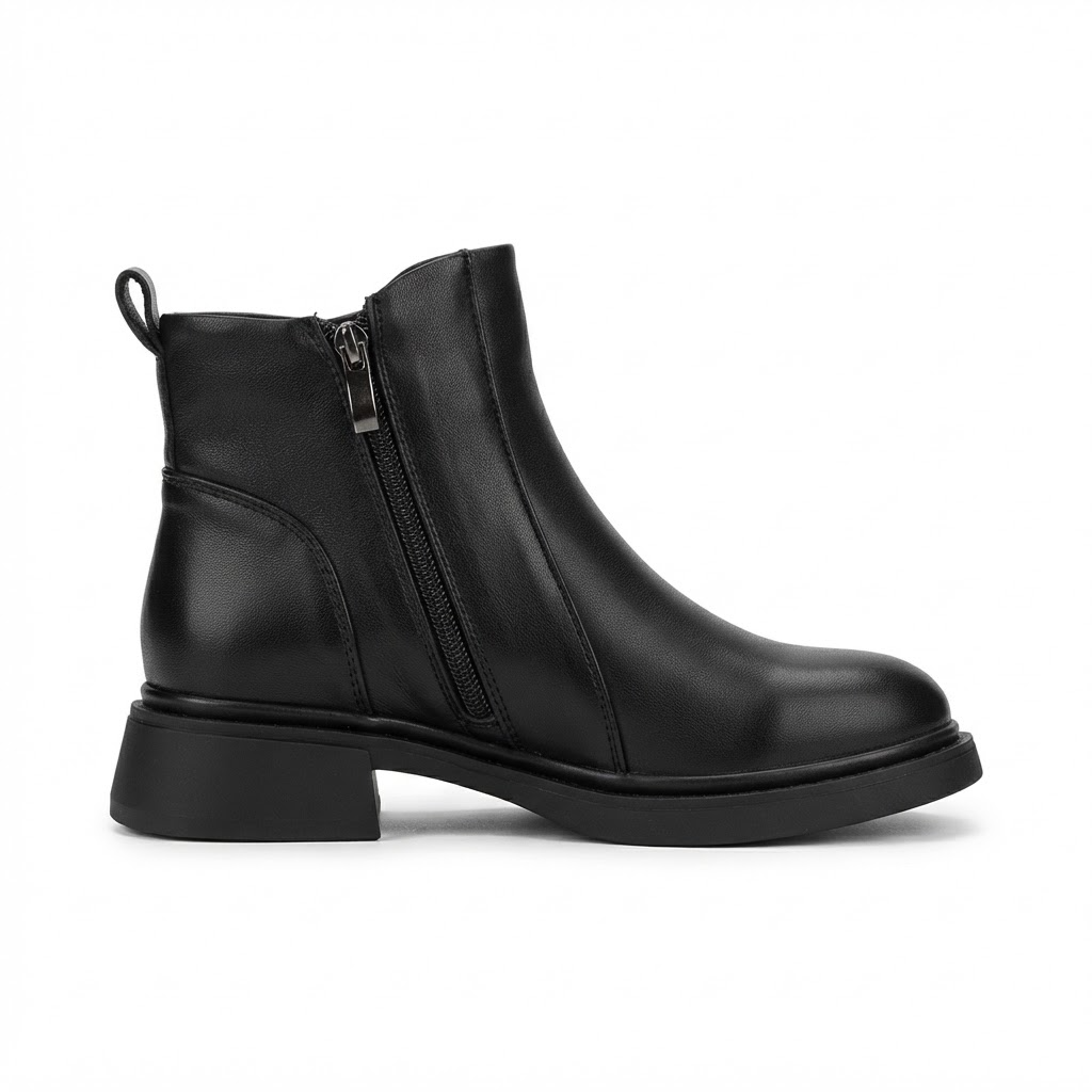 Ghete Casual Damă Formazione M5295 Negru – vedere 12