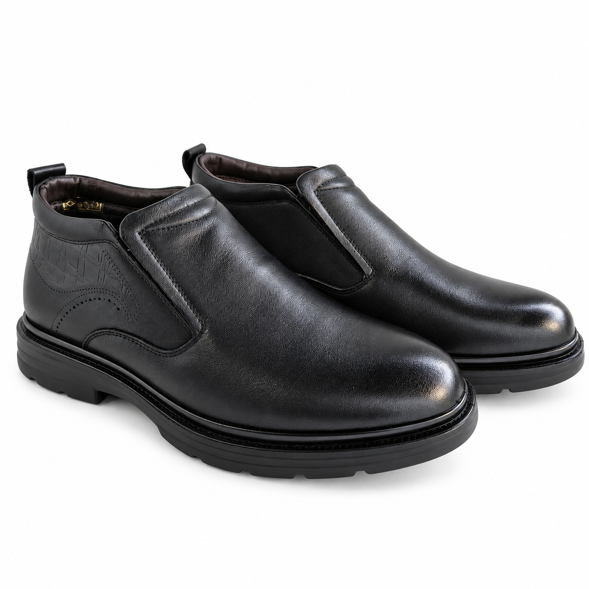 GHETE CASUAL BARBATI MELS 91878-F NEGRE - vedere 13/20