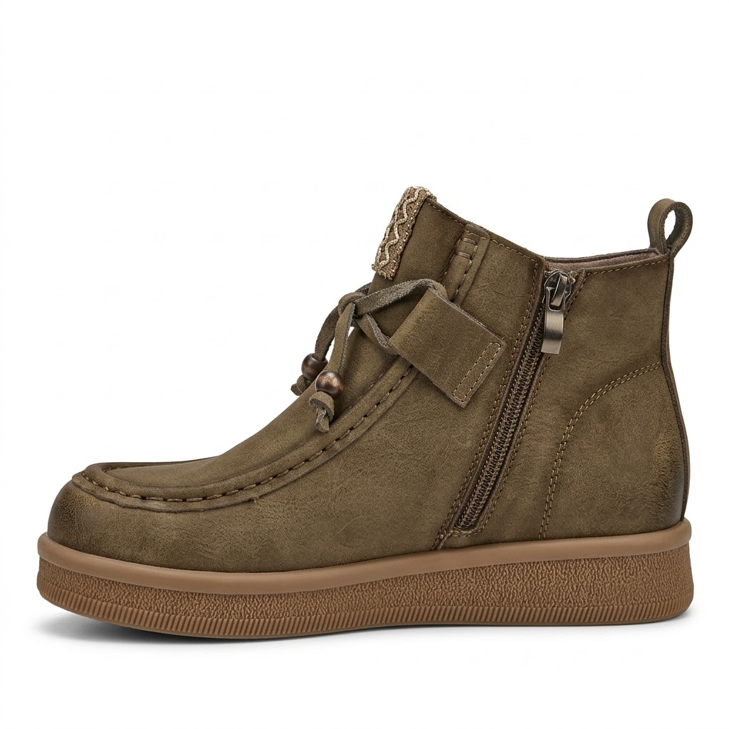Ghete Casual Damă Franco Gerardo 5782 Verde – vedere 12
