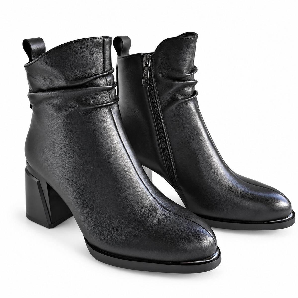 Ghete Casual Damă Karisma J890004A Negru - vedere 13/18