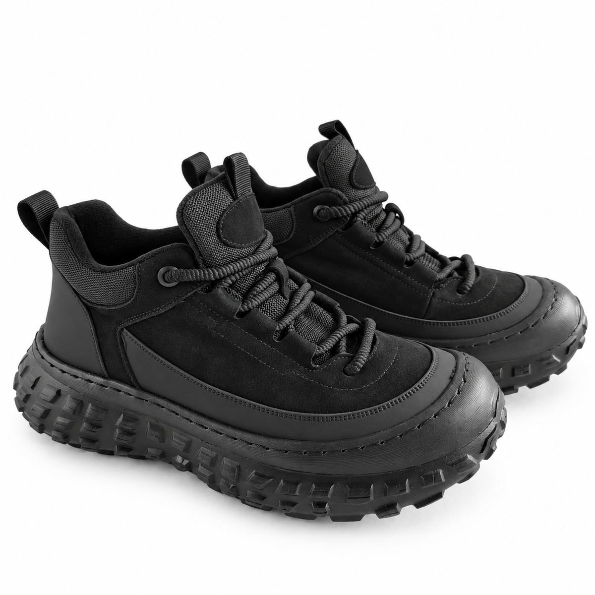 Ghete Casual Bărbați Franco Gerardo 6025 Negru – vedere 12