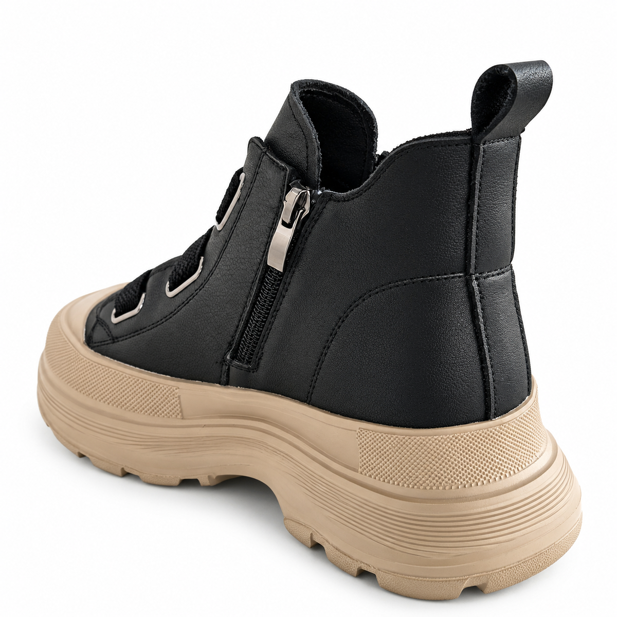 Ghete Casual Damă Franco Gerardo 66082 Negru – vedere 12