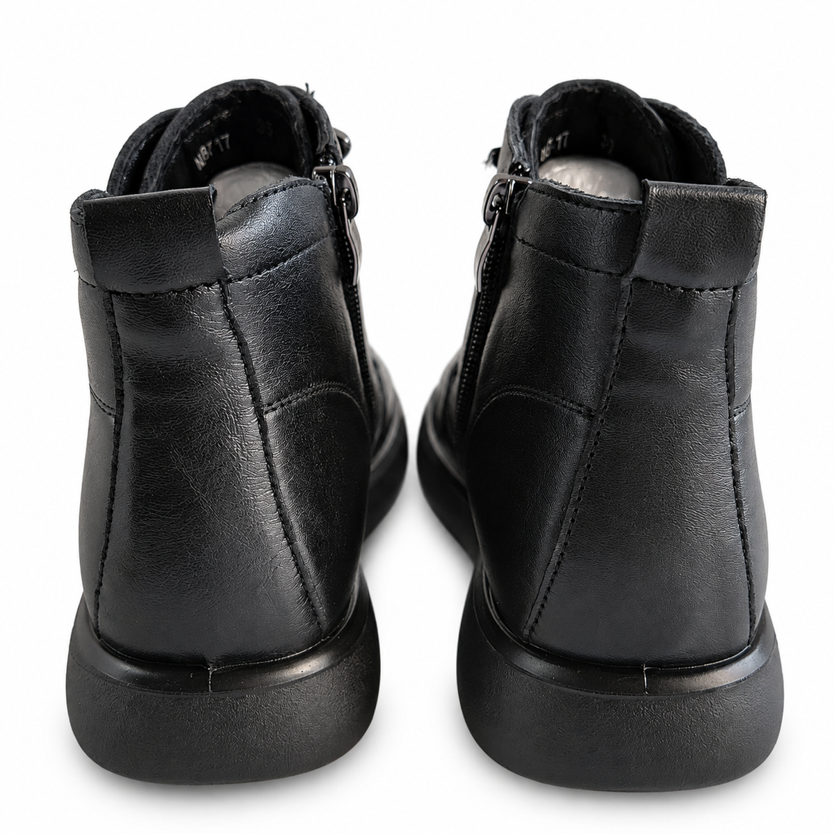 Ghete Casual Damă Formazione M8717 Negru – vedere 12
