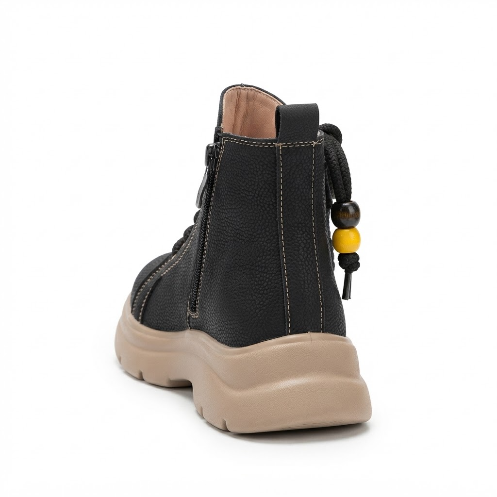 Ghete Casual Damă Franco Gerardo X5019 Negru – vedere 13