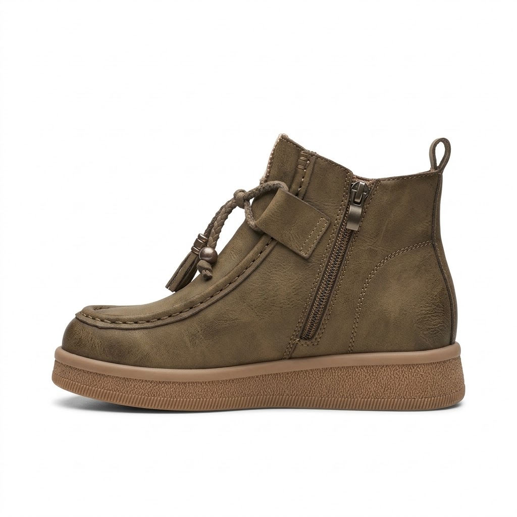 Ghete Casual Damă Franco Gerardo 5782 Verde – vedere 13
