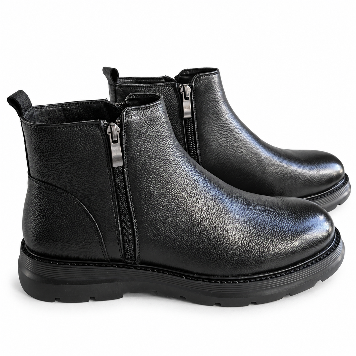 Ghete Casual Bărbați Eldemas Z190360-1 Negru – vedere 13