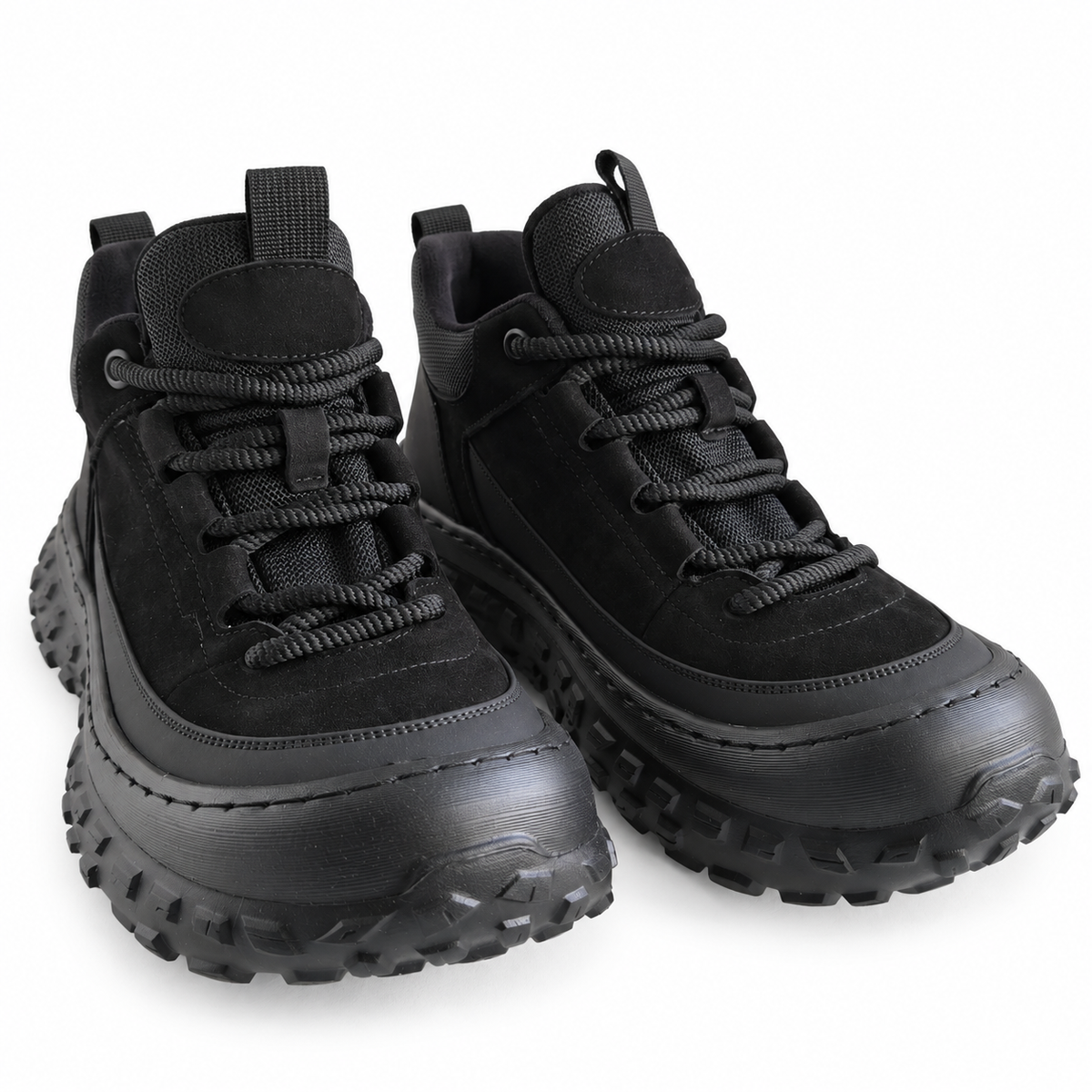 Ghete Casual Bărbați Franco Gerardo 6025 Negru – vedere 13