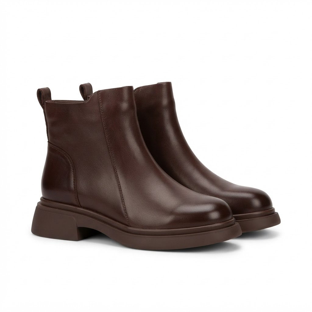 Ghete Casual Damă Formazione M5295 Maro – vedere 14