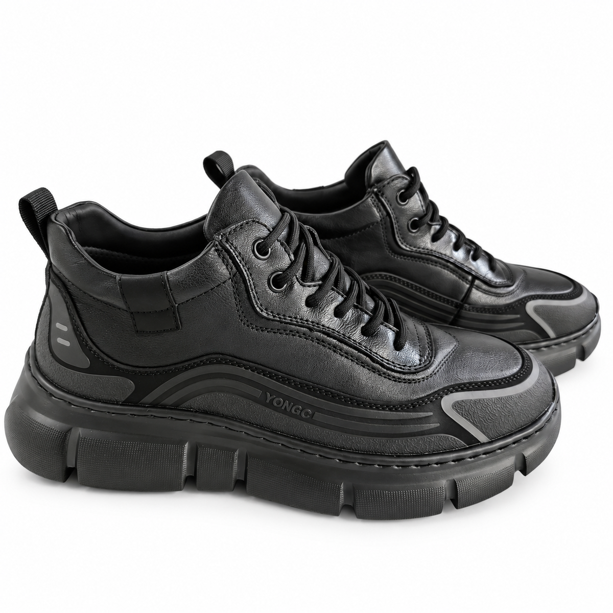 Ghete Casual Bărbați Franco Gerardo 88815 Negru – vedere 14