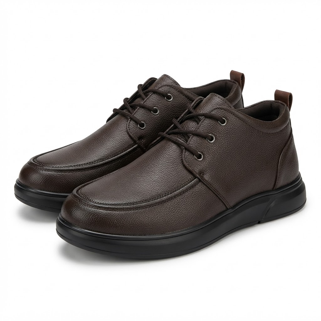 Ghete Casual Bărbați Mels M18011 Maro – vedere 14