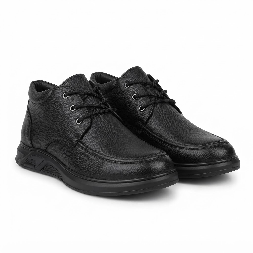 Ghete Casual Bărbați Mels M18011 Negru – vedere 14