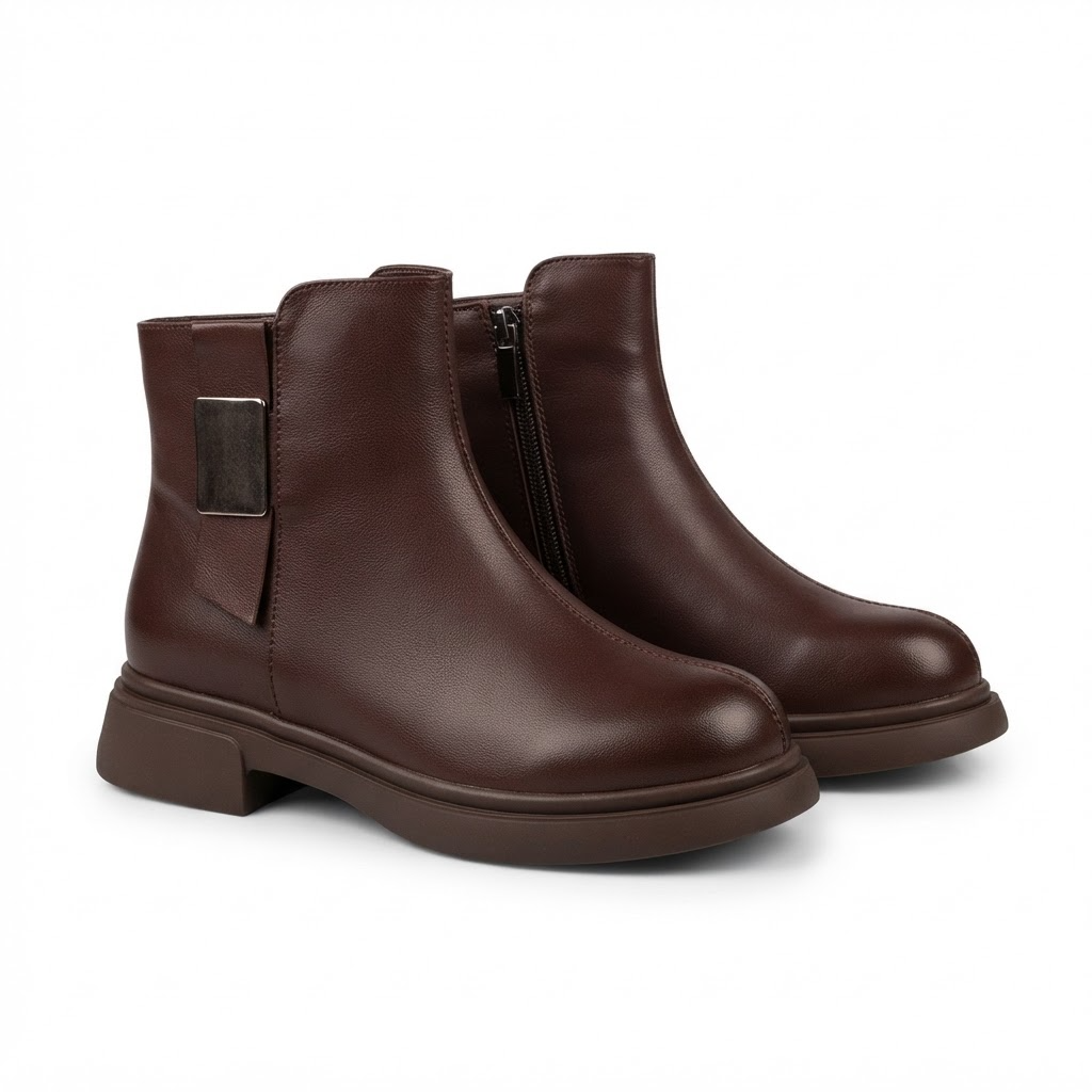 Ghete Casual Damă Formazione M5293 Maro – vedere 14