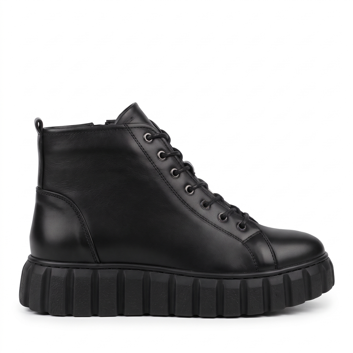 Ghete Casual Damă Bioflex 023 AE 025 Negru – Piele Naturală – vedere 14