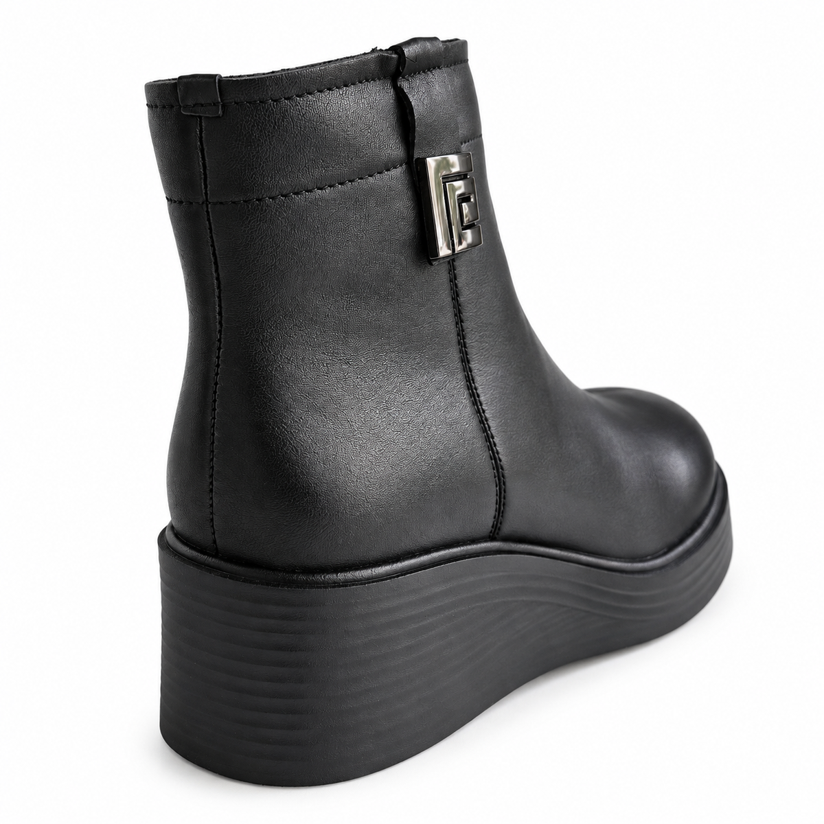 Ghete Casual Damă Pass 990008A Negru – vedere 14