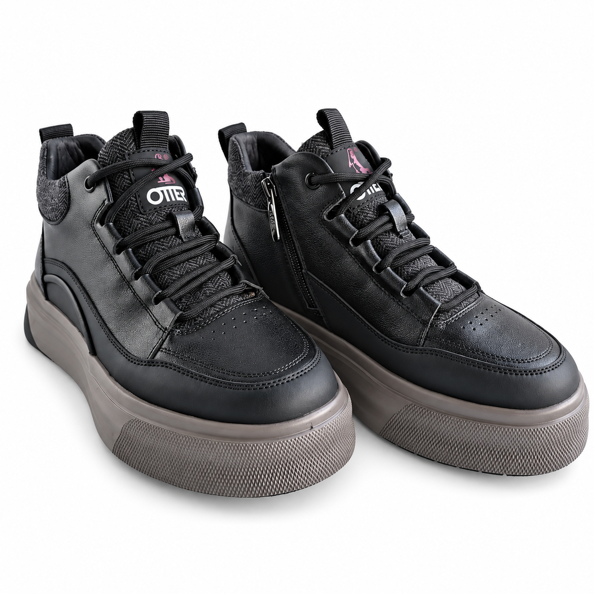 Ghete Casual Bărbați Otter CJ90012A Negru - vedere 15/22