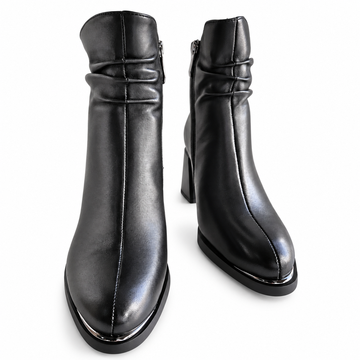 Ghete Casual Damă Karisma J890004A Negru - vedere 15/18
