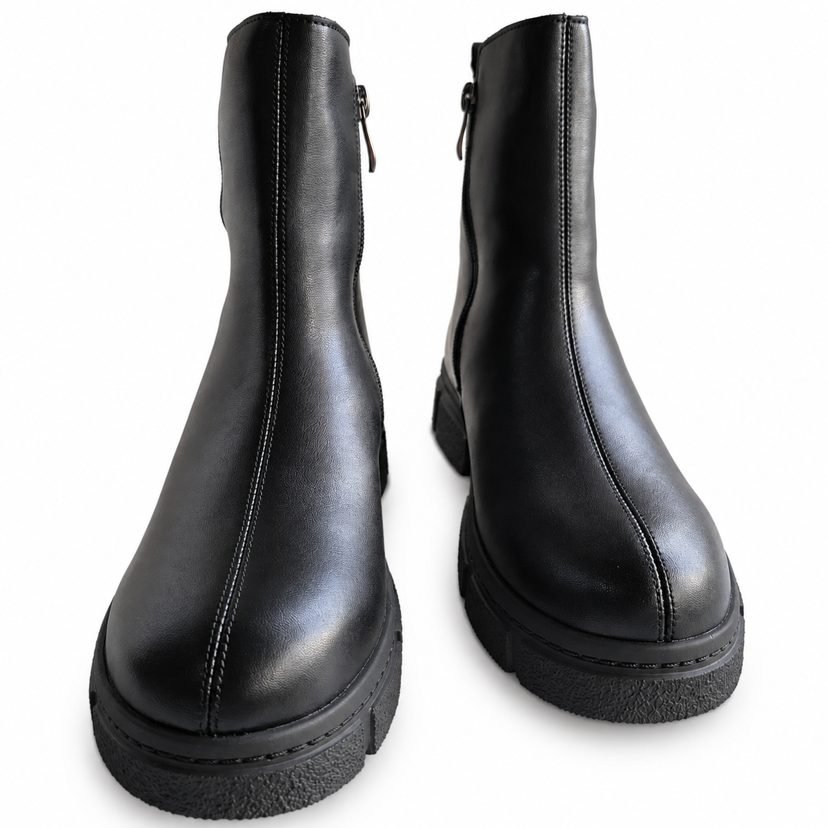 Ghete Casual Damă Formazione 87012R Negru – vedere 14
