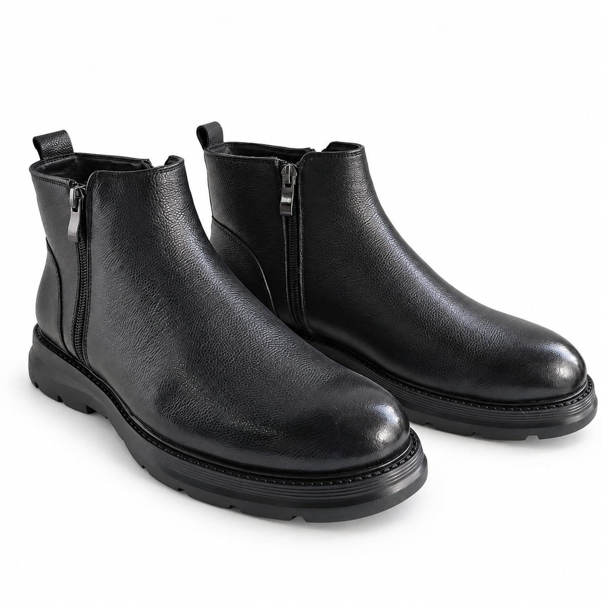 Ghete Casual Bărbați Eldemas Z190360-1 Negru – vedere 14