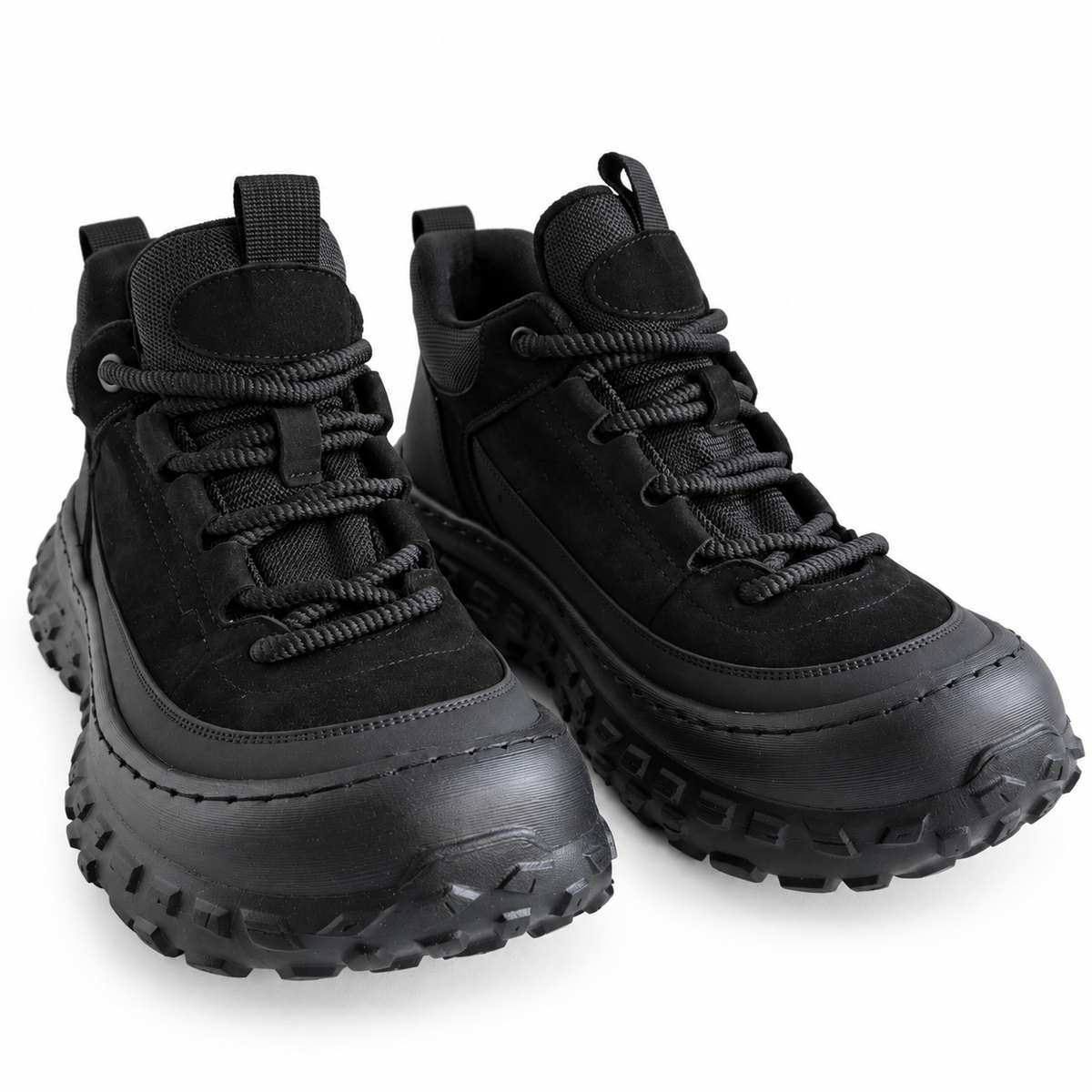 Ghete Casual Bărbați Franco Gerardo 6025 Negru – vedere 14