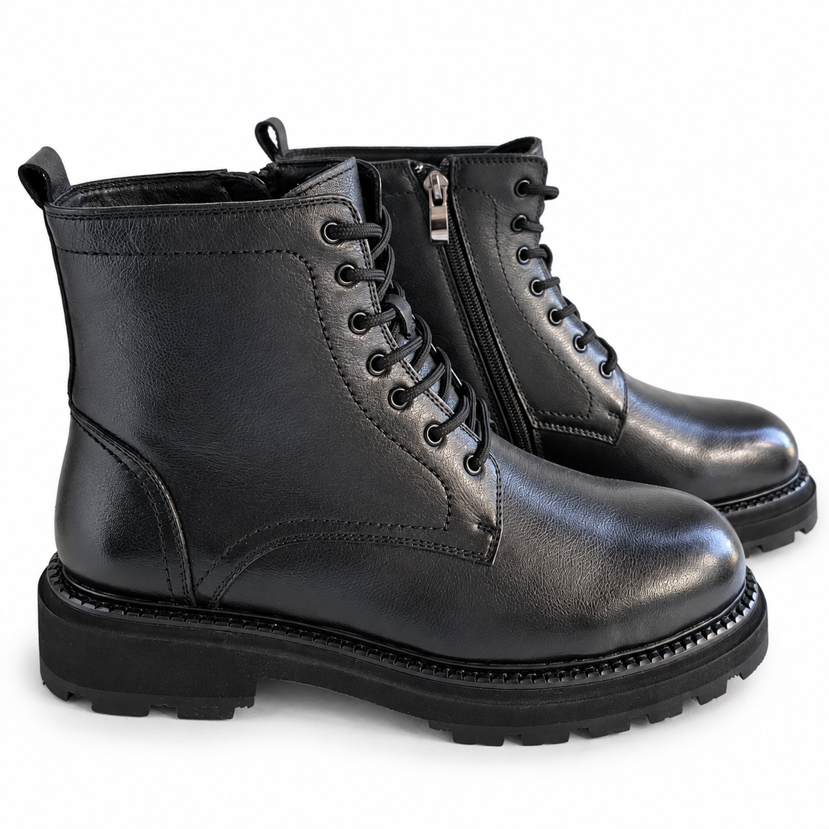 Ghete Casual Bărbați Eldemas F8633-1 Negru – vedere 14