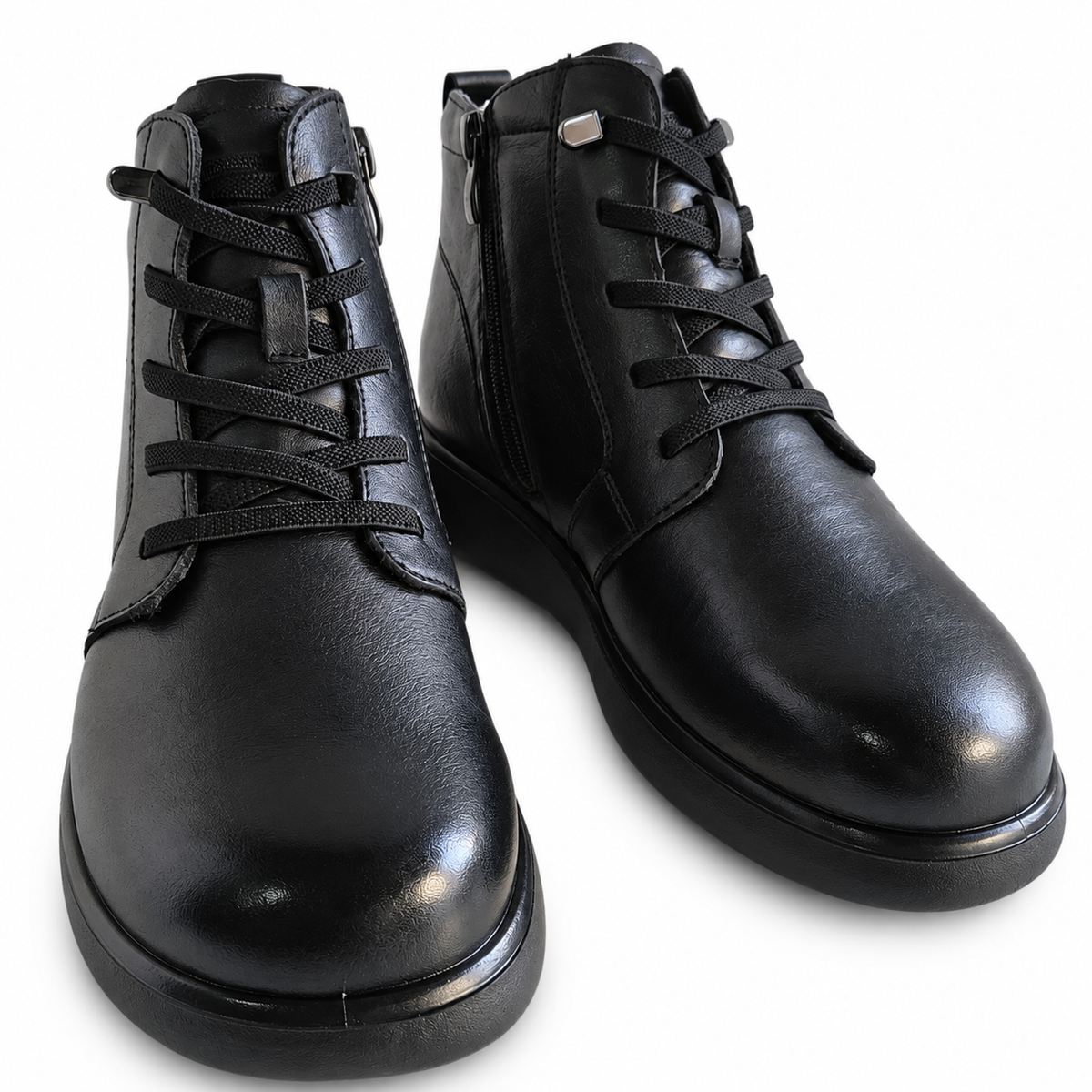 Ghete Casual Damă Formazione M8717 Negru – vedere 14