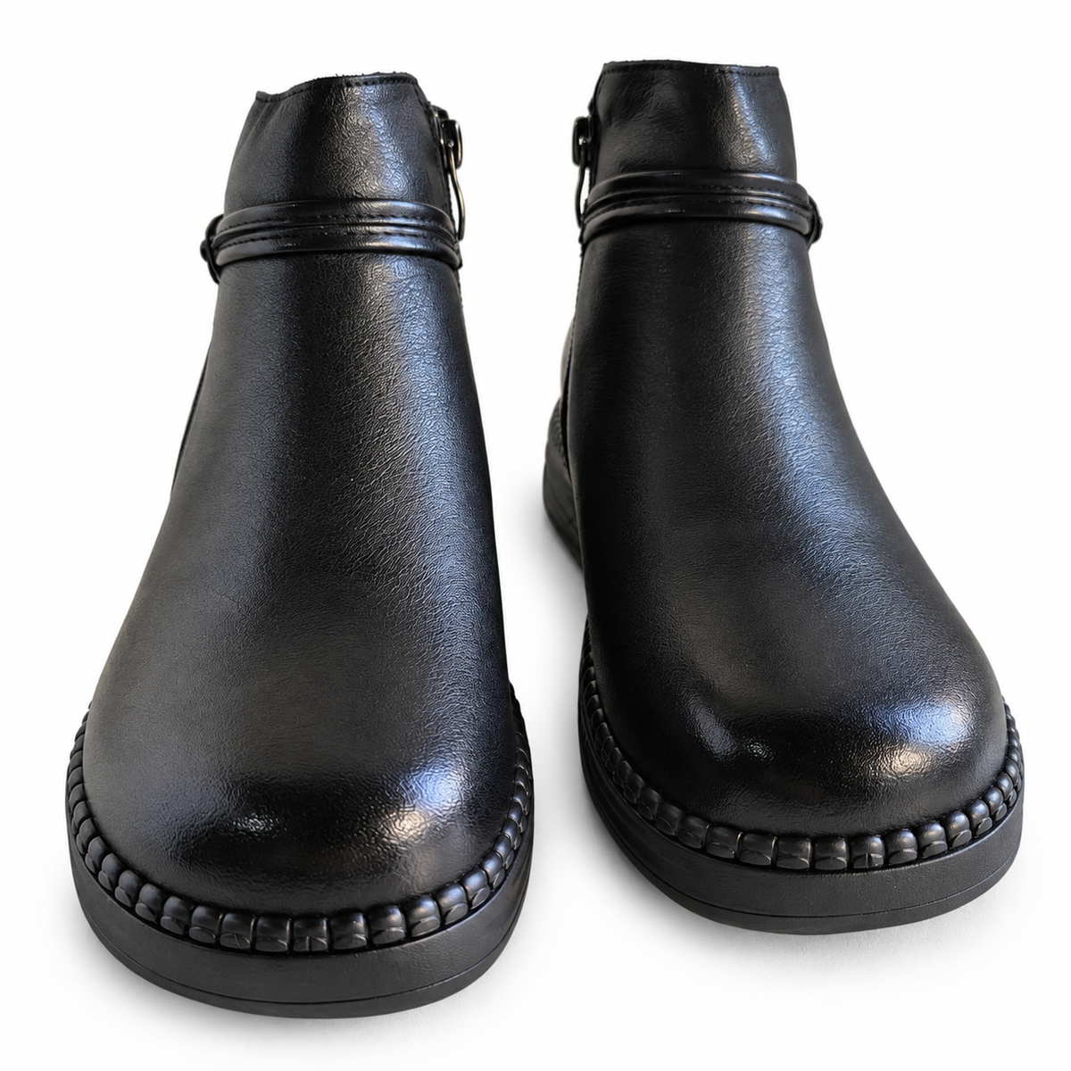 Ghete Casual Damă Formazione 2587 Negru – vedere 14