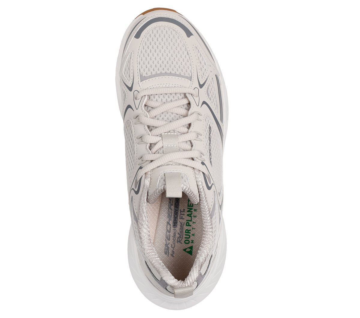 Pantofi Sport Damă Skechers 150475 Bej natural - imagine 4