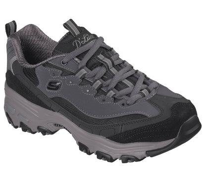 Pantofi Sport Damă Skechers 150872 Negru + Gri - imagine 2