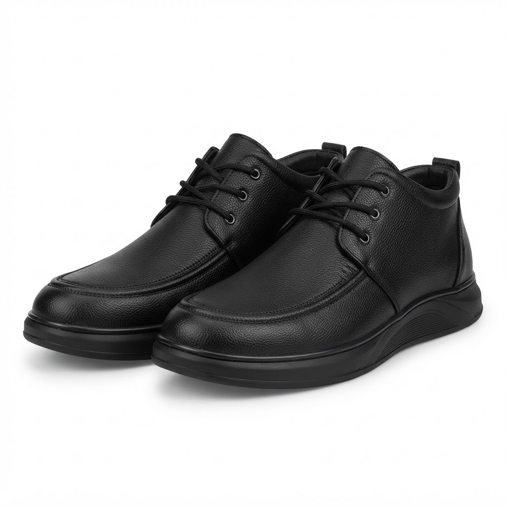 Ghete Casual Bărbați Mels M18011 Negru – vedere 15