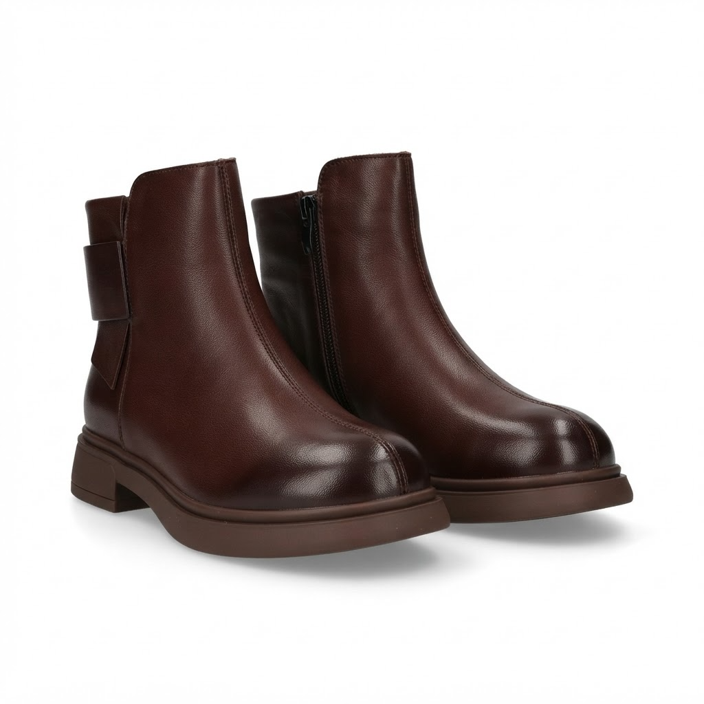 Ghete Casual Damă Formazione M5293 Maro – vedere 15