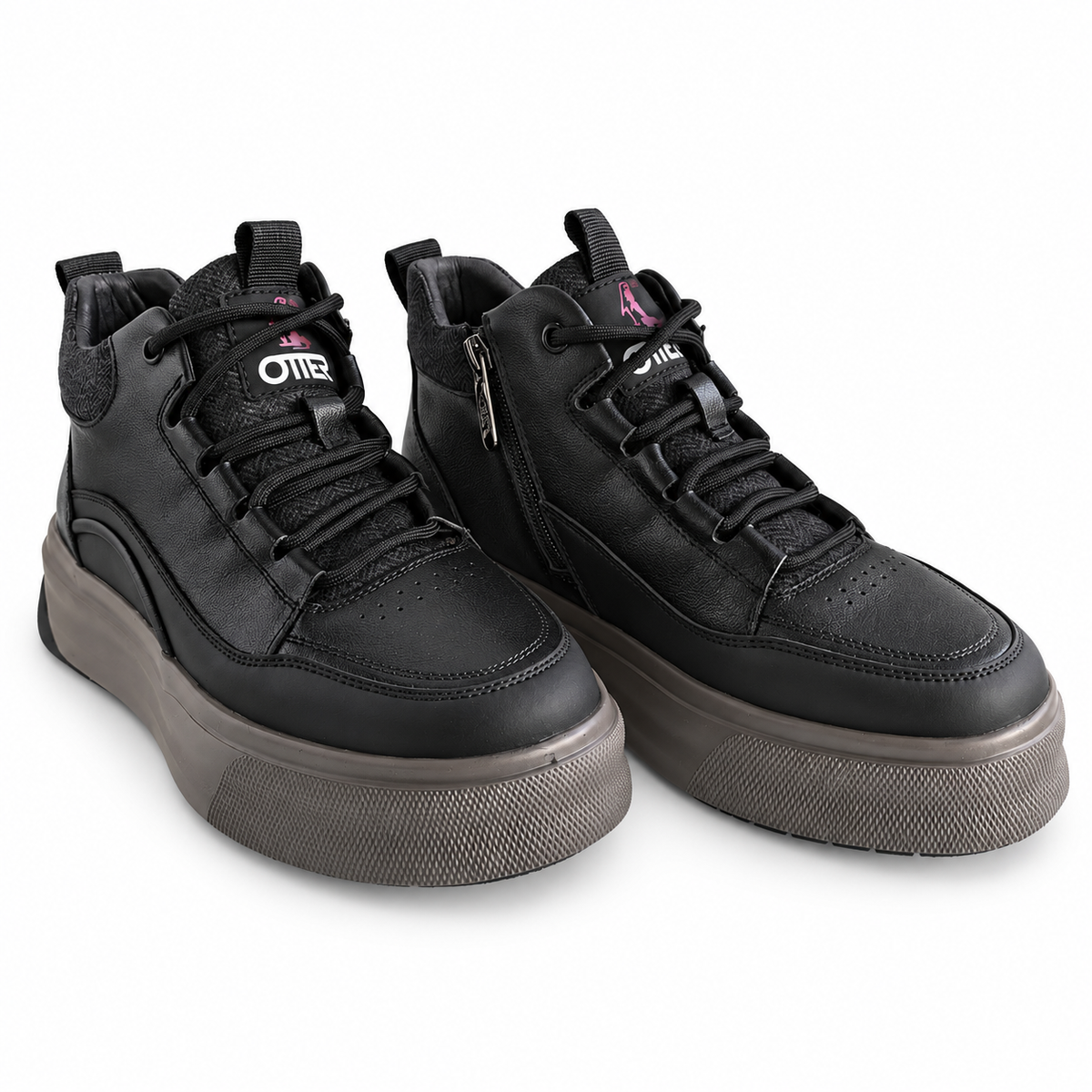 Ghete Casual Bărbați Otter CJ90012A Negru - vedere 16/22
