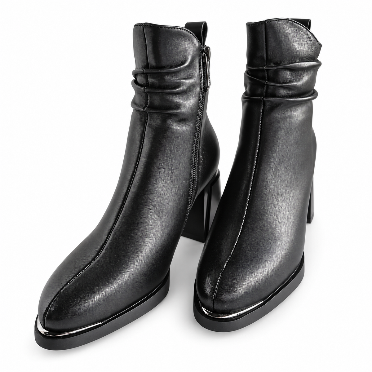 Ghete Casual Damă Karisma J890004A Negru - vedere 16/18