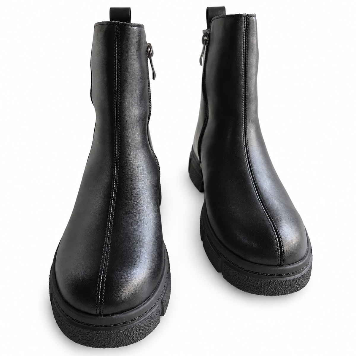 Ghete Casual Damă Formazione 87012R Negru – vedere 15