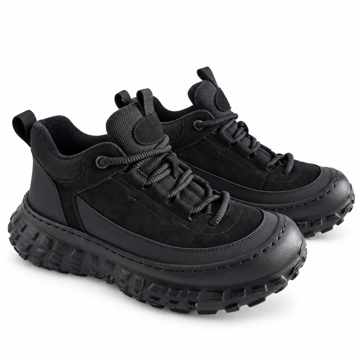 Ghete Casual Bărbați Franco Gerardo 6025 Negru – vedere 15